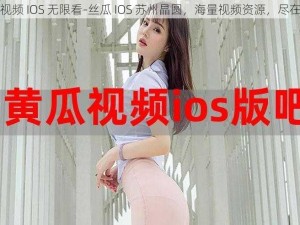 黄瓜视频 IOS 无限看-丝瓜 IOS 苏州晶圆，海量视频资源，尽在其中