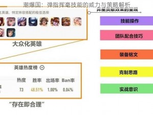 潮爆国：弹指挥毫技能的威力与策略解析