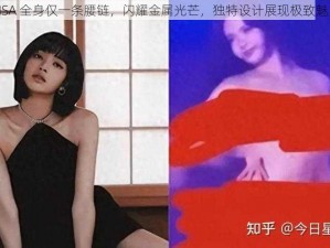 LISA 全身仅一条腰链，闪耀金属光芒，独特设计展现极致魅力