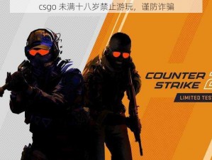 csgo 未满十八岁禁止游玩，谨防诈骗