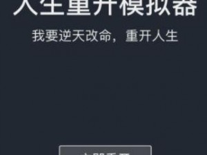 人生重开器网页版全攻略：多个版本入口带你探索人生重启之旅