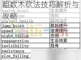 我的世界手游：高效格粗数木砍法技巧解析与攻略