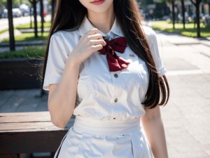 日式 18 岁少女萝莉风格白丝，凸显美腿线条，凸显少女羞涩感