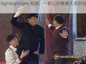 老太太 bgmbgmbgm 视频：一款让你捧腹大笑的经典喜剧小品