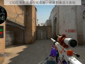 CSGO 免费高清在线观看，尽享刺激战斗体验