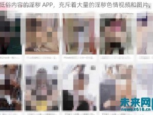 具有色情低俗内容的淫秽 APP，充斥着大量的淫秽色情视频和图片，危害身心健康