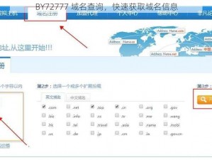BY72777 域名查询，快速获取域名信息