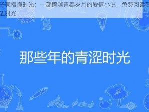 恩爱子豪懵懂时光：一部跨越青春岁月的爱情小说，免费阅读带你回味青涩时光