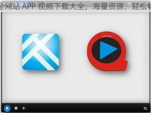 黄金网站 APP 视频下载大全，海量资源，轻松畅享