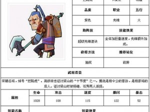 全面解析《全民水浒》：隐藏武将选择攻略与战略深度探讨