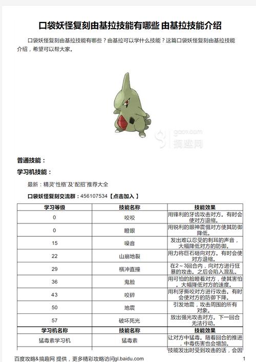 口袋妖怪复刻游戏中由基拉的性格深度解析：哪些性格特质有助于玩家体验