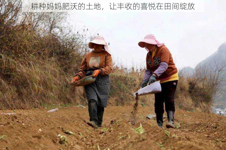 耕种妈妈肥沃的土地，让丰收的喜悦在田间绽放