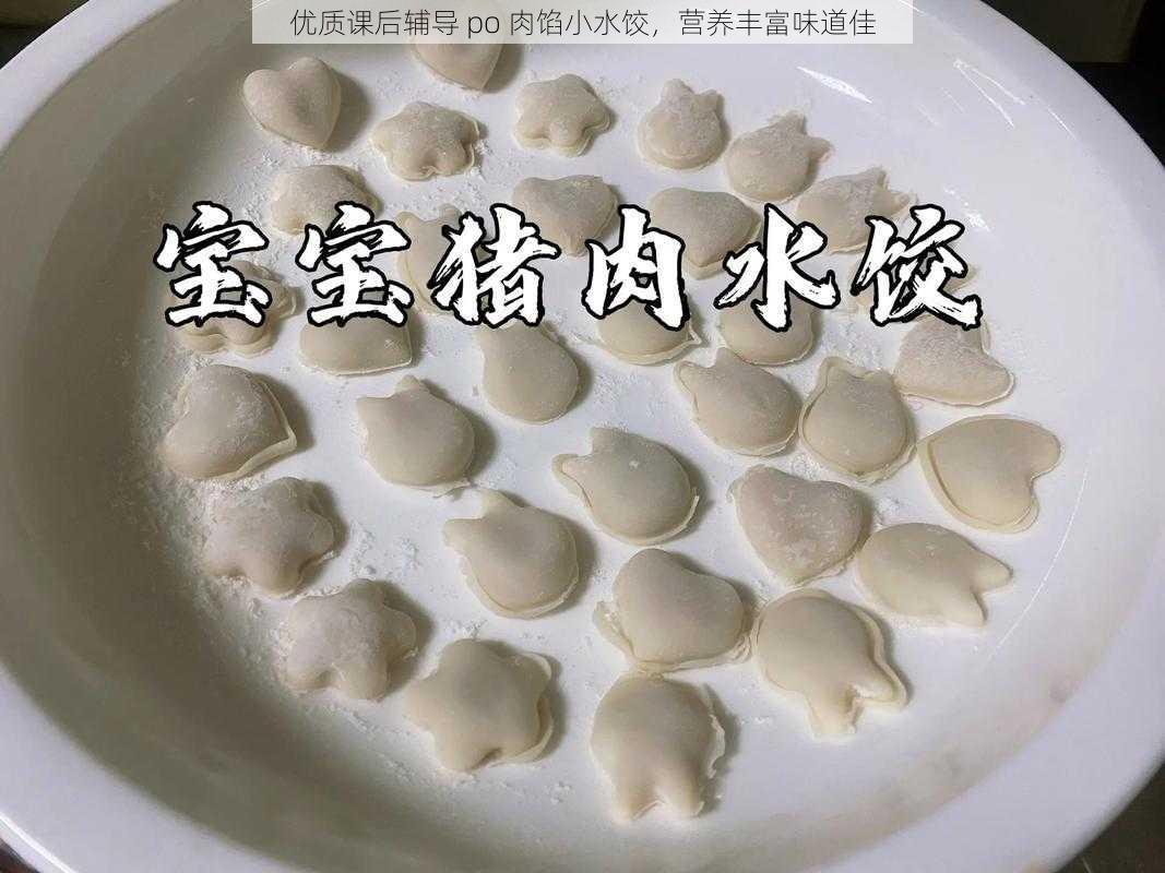 优质课后辅导 po 肉馅小水饺，营养丰富味道佳