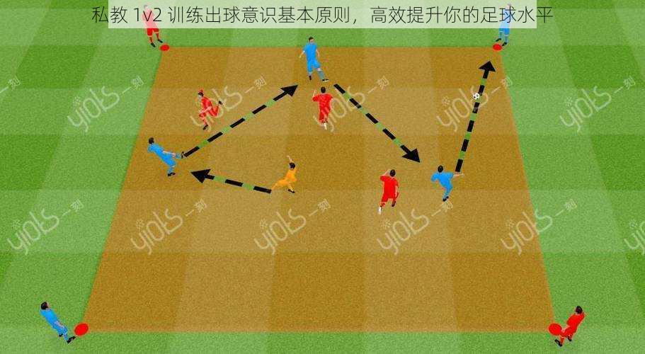 私教 1v2 训练出球意识基本原则，高效提升你的足球水平