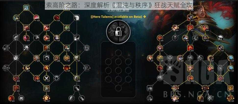 探索高阶之路：深度解析《混沌与秩序》狂战天赋全攻略