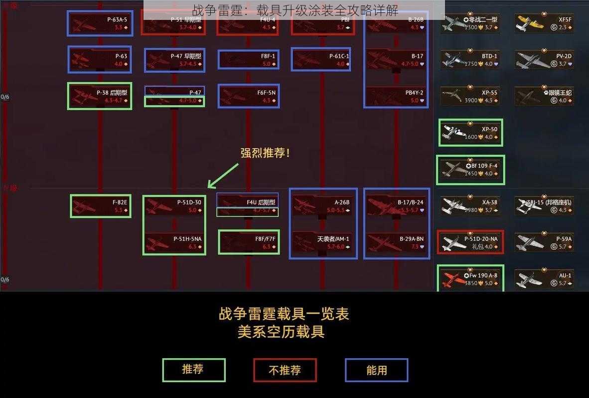 战争雷霆：载具升级涂装全攻略详解