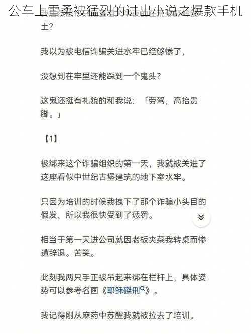 公车上雪柔被猛烈的进出小说之爆款手机