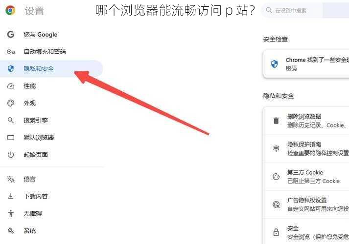 哪个浏览器能流畅访问 p 站？