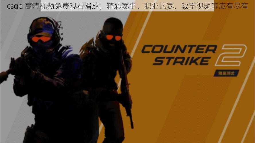 csgo 高清视频免费观看播放，精彩赛事、职业比赛、教学视频等应有尽有