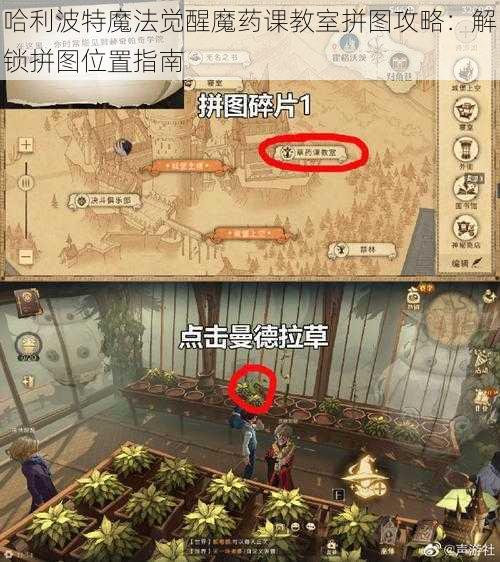 哈利波特魔法觉醒魔药课教室拼图攻略：解锁拼图位置指南