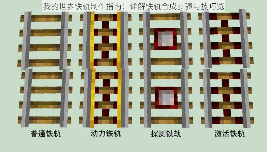 我的世界铁轨制作指南：详解铁轨合成步骤与技巧览