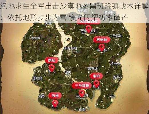 绝地求生全军出击沙漠地图黑斑羚镇战术详解：依托地形步步为营 镁光闪耀初露锋芒