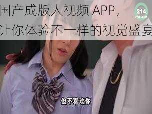 国产成版人视频 APP，让你体验不一样的视觉盛宴