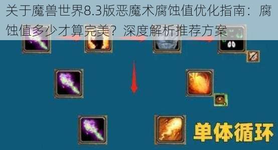 关于魔兽世界8.3版恶魔术腐蚀值优化指南：腐蚀值多少才算完美？深度解析推荐方案