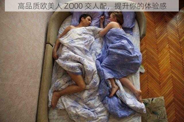 高品质欧美人 ZO00 交人配，提升你的体验感