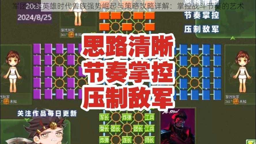 军团战棋英雄时代兽族强势崛起与策略攻略详解：掌控战斗节奏的艺术