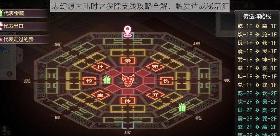 国志幻想大陆时之狭隙支线攻略全解：触发达成秘籍汇总