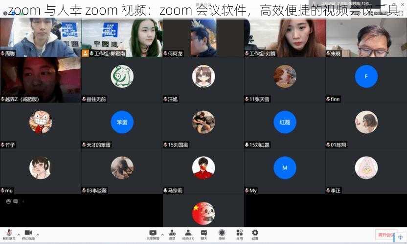 zoom 与人幸 zoom 视频：zoom 会议软件，高效便捷的视频会议工具