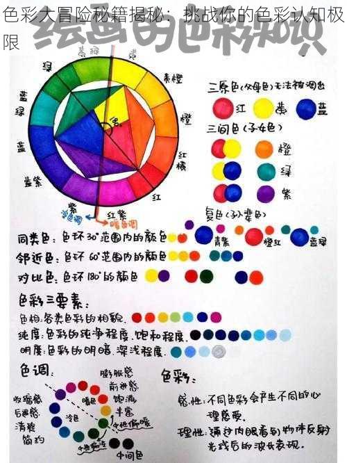 色彩大冒险秘籍揭秘：挑战你的色彩认知极限