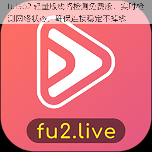 fulao2 轻量版线路检测免费版，实时检测网络状态，确保连接稳定不掉线