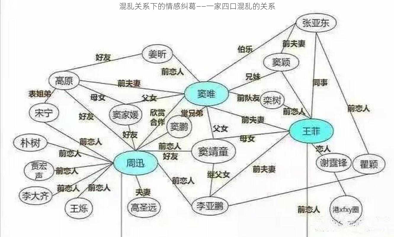 混乱关系下的情感纠葛——一家四口混乱的关系