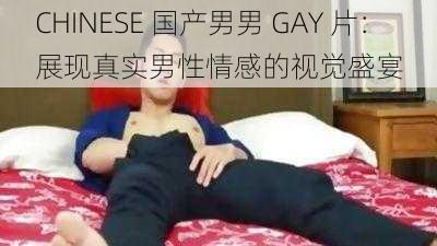 CHINESE 国产男男 GAY 片：展现真实男性情感的视觉盛宴